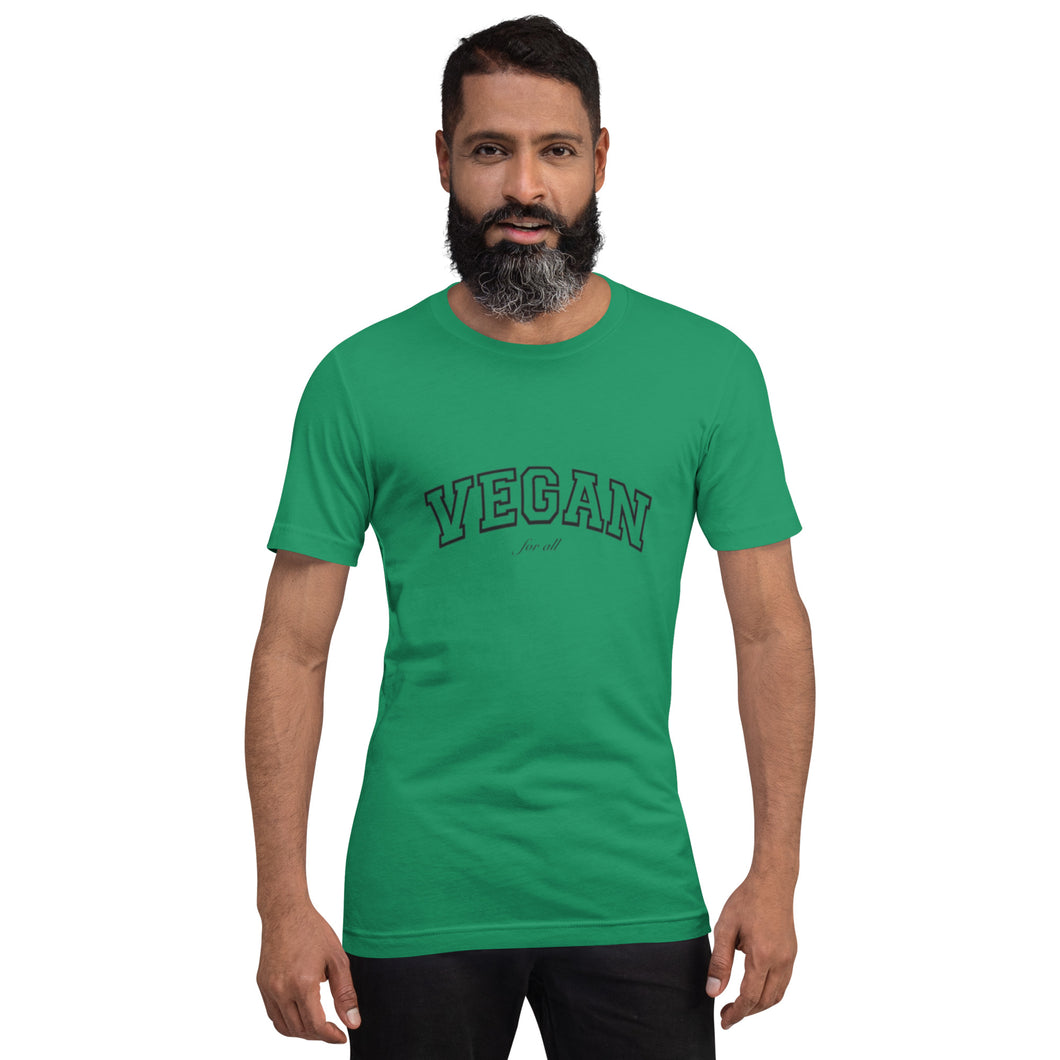 Vegan For All Camiseta unissex